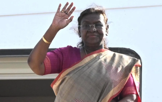 President Droupadi Murmu Begins Historic State Visit to Portugal, First in 27 Years